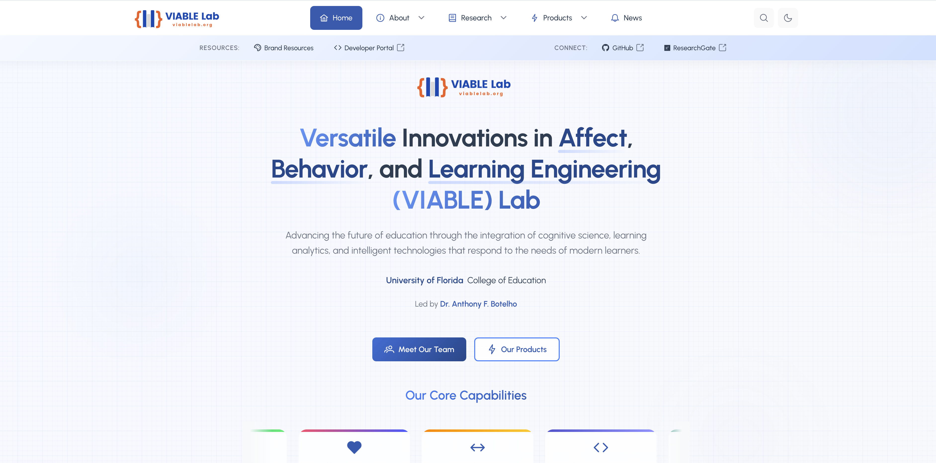 VIABLE Lab Website